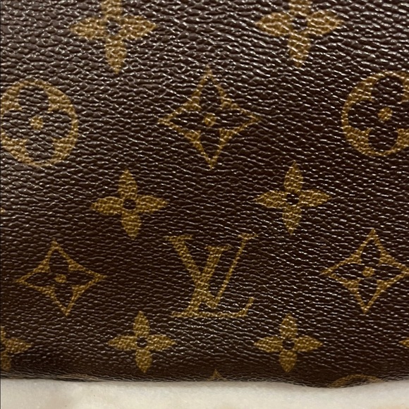 Louis Vuitton 2007 Neverfull GM Dark Brown Monogram Tote. PRE OWNED Made France - Picture 11 of 16
